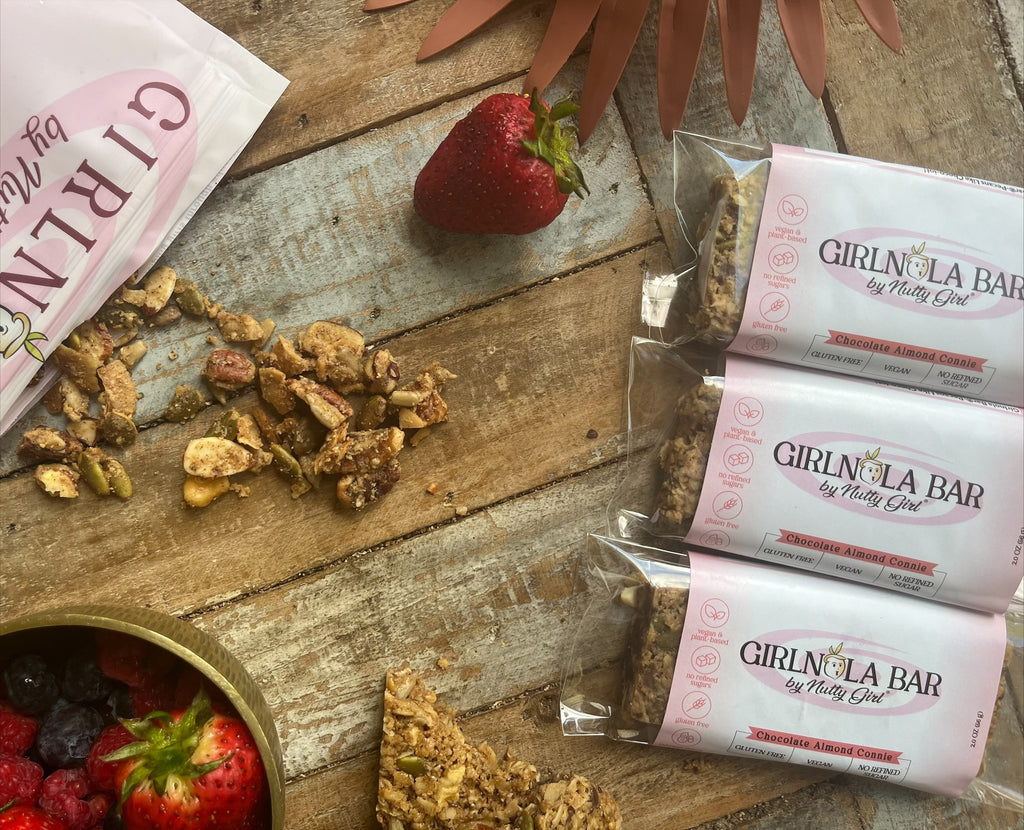 Girlnola® Bar-3-Pack| soft-baked, nutty, gluten free granola bar