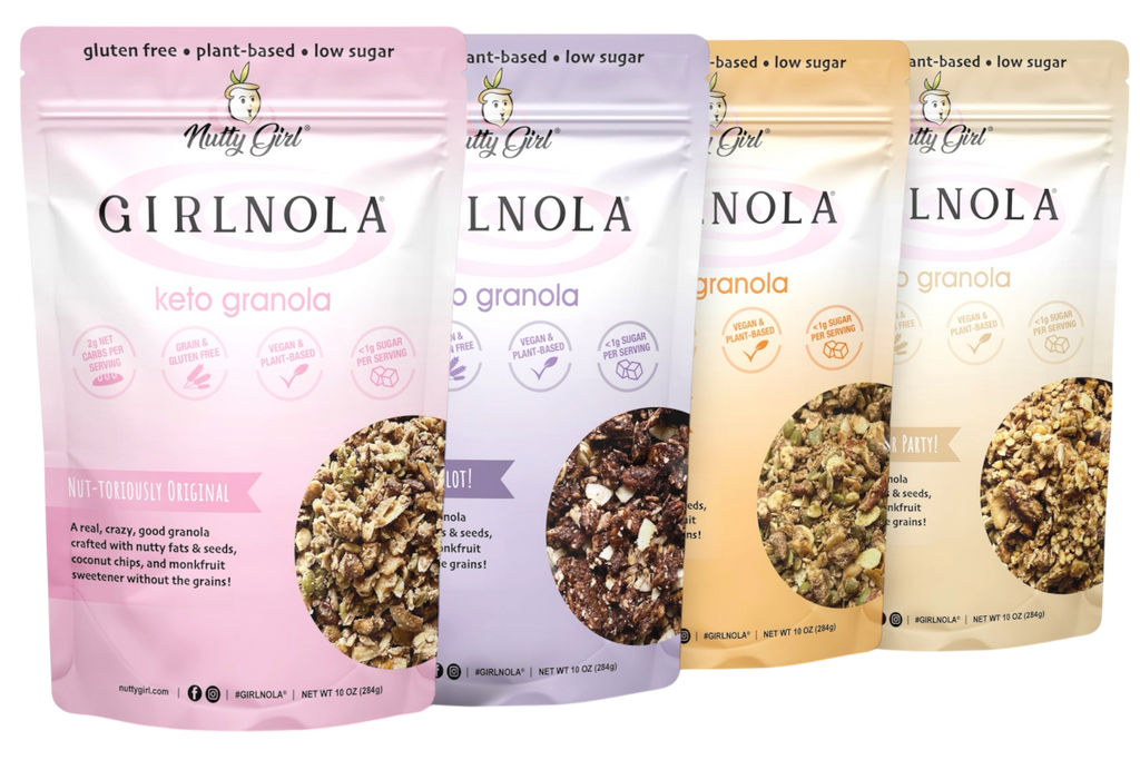 Girlnola Original & Keto 5lbs Bulk | Gluten Free, Plant-based Granola Cereal