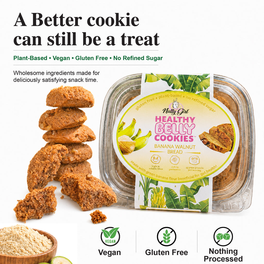 Healthy Belly Cookies™️Prebiotic Cookies Good for Gut Health! | Soft Oatmeal Cookies