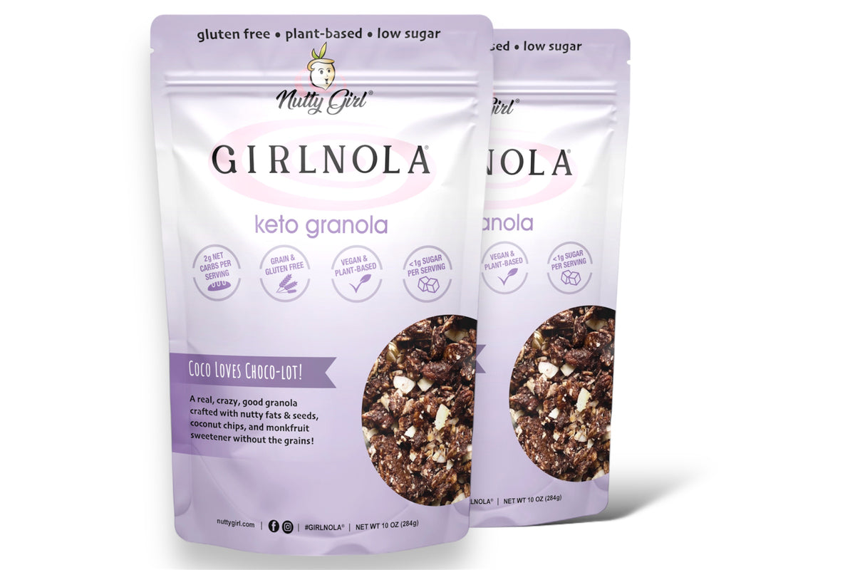Girlnola® Keto-10oz Pouch | Low Carb Low Sugar Keto Granola Cereal