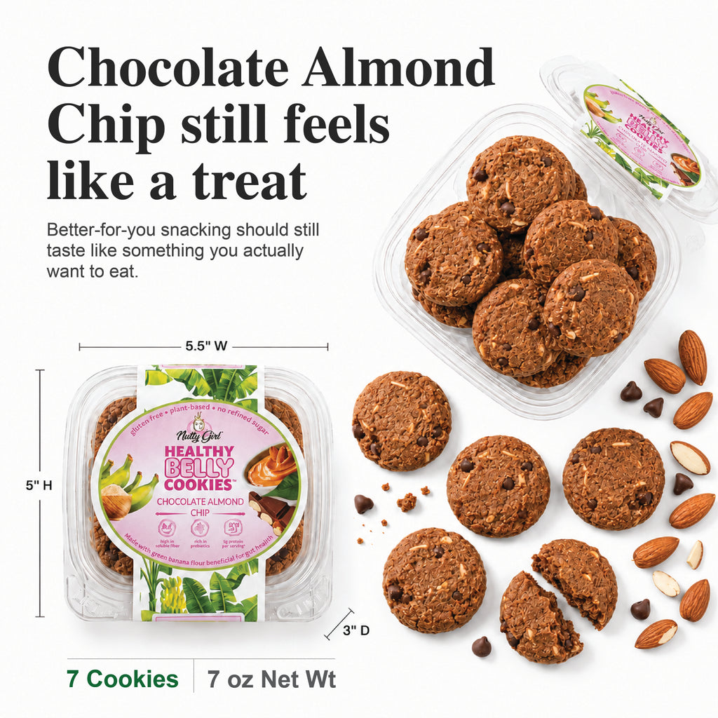 Healthy Belly Cookies™️Prebiotic Cookies Good for Gut Health! | Soft Oatmeal Cookies