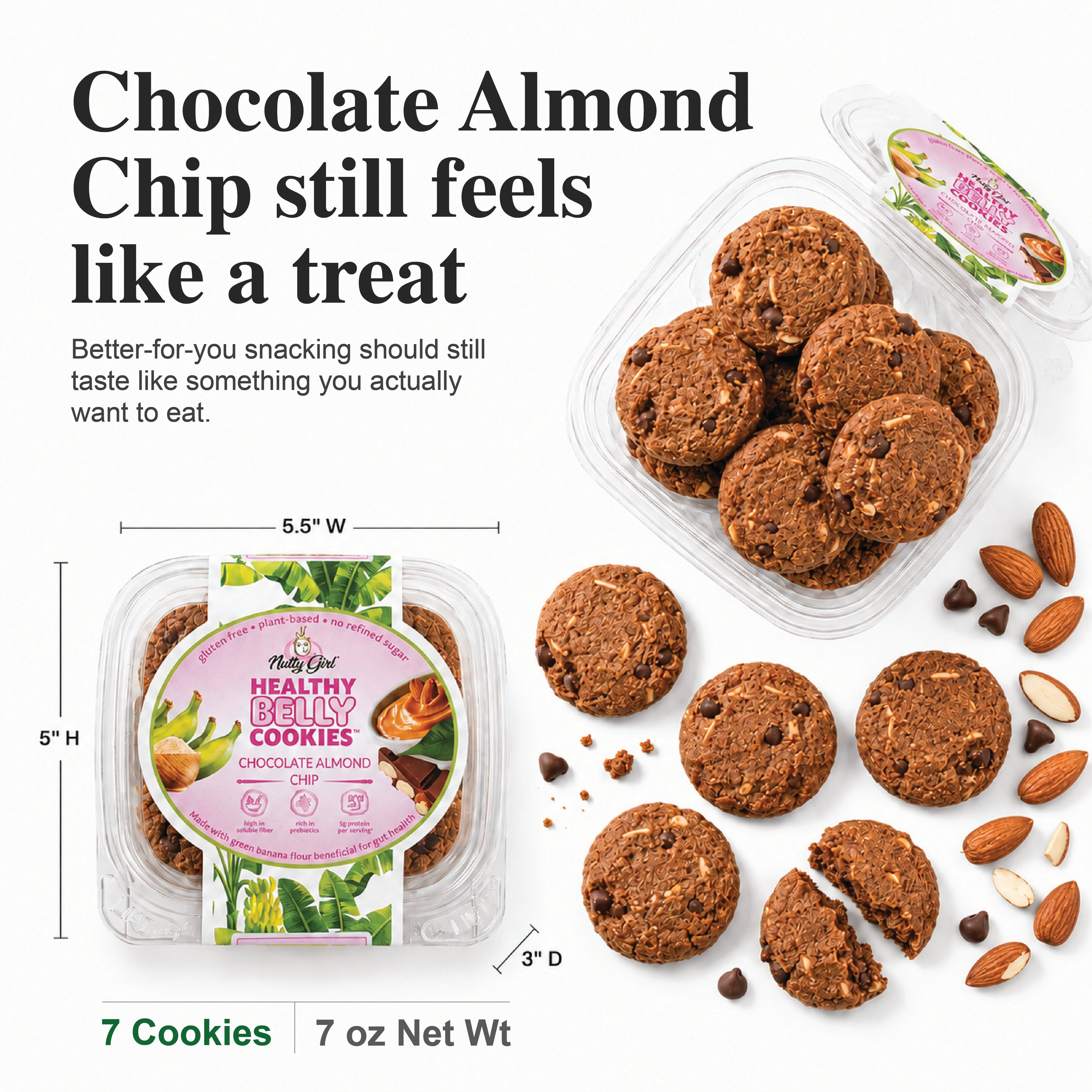 Healthy Belly Cookies™️Prebiotic Cookies Good for Gut Health! | Soft Oatmeal Cookies