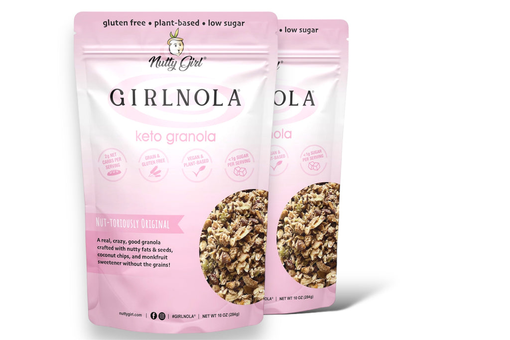 Girlnola® Keto-10oz Pouch | Low Carb Low Sugar Keto Granola Cereal