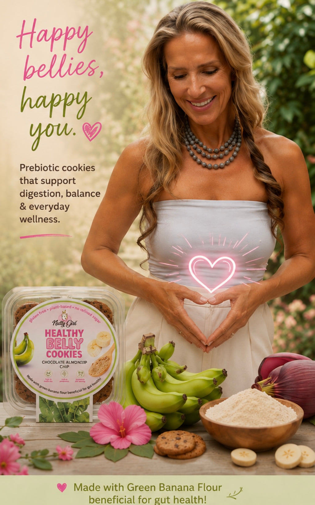 Healthy Belly Cookies™️Prebiotic Cookies Good for Gut Health! | Soft Oatmeal Cookies