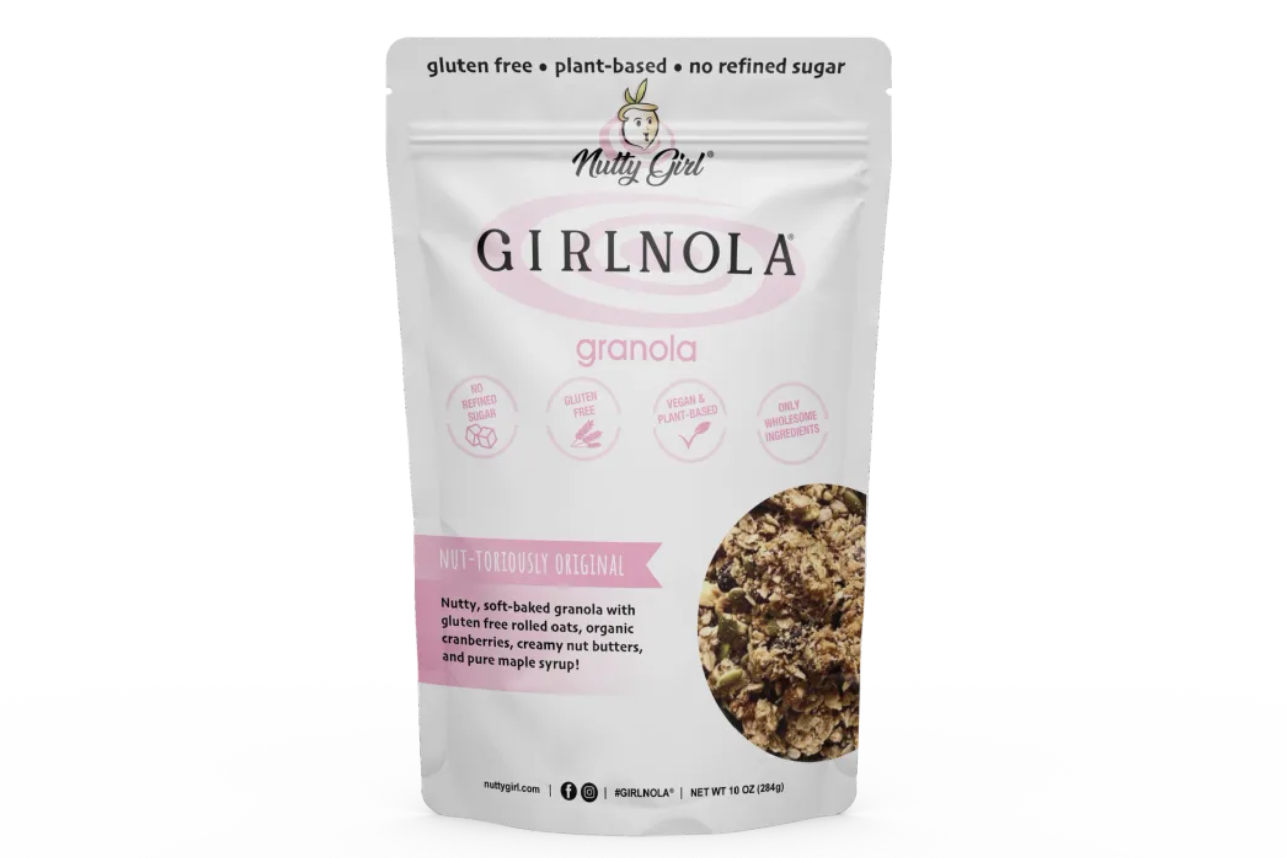Girlnola® Original-10oz Pouch |  wholesome, gluten free chunky granola cereal