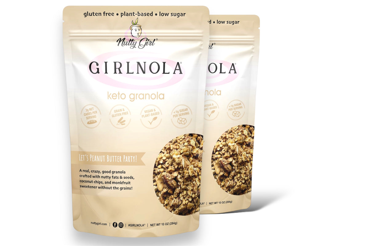 Girlnola® Keto-10oz Pouch | Low Carb Low Sugar Keto Granola Cereal