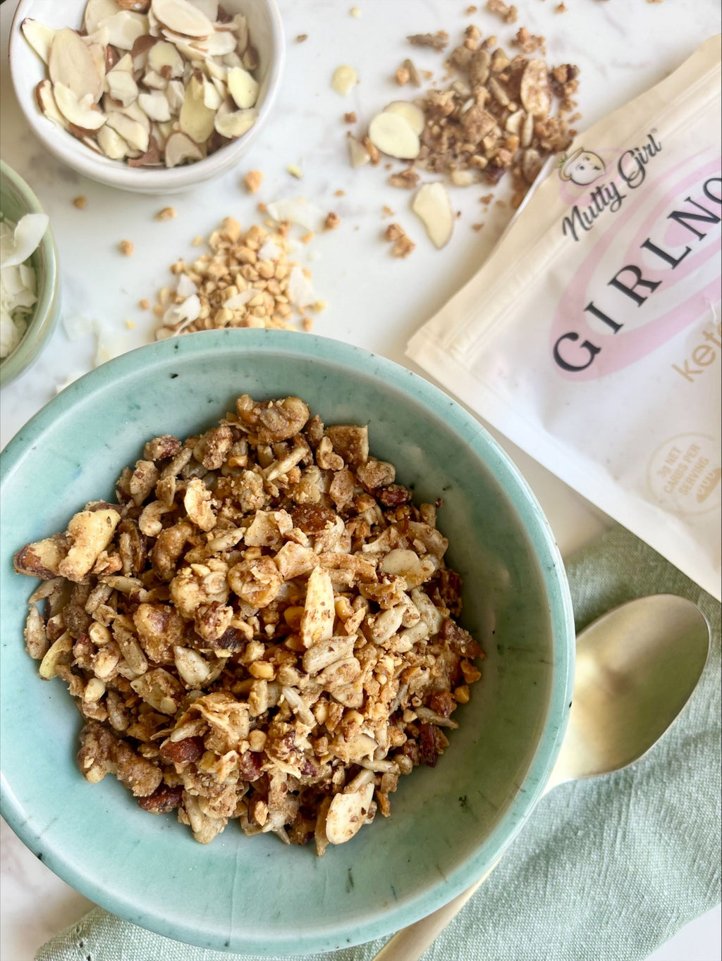 Girlnola Original & Keto 5lbs Bulk | Gluten Free, Plant-based Granola Cereal