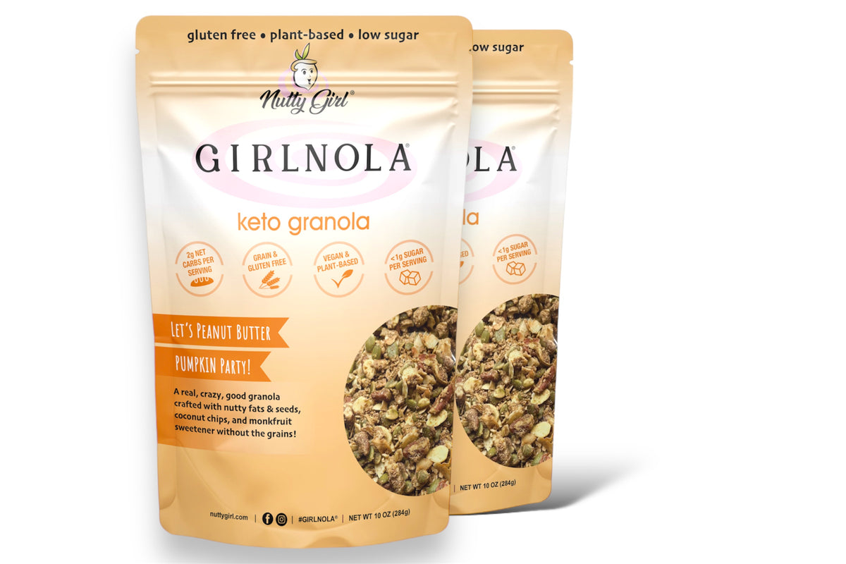 Girlnola® Keto-10oz Pouch | Low Carb Low Sugar Keto Granola Cereal